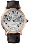 Cartier Rotonde De Cartier Herrklocka W1556243 Vit/Läder Ø30 mm