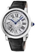 Cartier Rotonde De Cartier Herrklocka W1556204 Silverfärgad/Läder