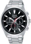 Pulsar Classic Herrklocka PT3A39X1 Svart/Stål Ø43 mm