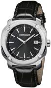 Wenger 99999 Herrklocka 01.1141.110 Svart/Läder Ø43 mm