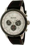 Hugo Boss Racing Herrklocka 1513185 Silverfärgad/Gummi Ø44 mm