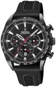 Festina 99999 Herrklocka F20351-3 Svart/Läder Ø44 mm