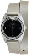 Timex 99999 Damklocka TW2R69900 Svart/Läder Ø24 mm