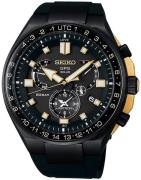 Seiko Astron Herrklocka SSE174J1 Svart/Gummi Ø47 mm