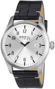 Breil Tribe Herrklocka EW0233 Silverfärgad/Läder Ø42 mm