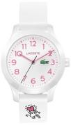 Lacoste 12.12 2030016 Vit/Gummi Ø32 mm