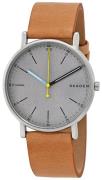 Skagen 99999 Herrklocka SKW6373 Grå/Läder Ø40 mm