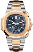 Patek Philippe Nautilus Herrklocka 5980/1AR/001 Blå/18 karat