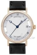 Breguet Damklocka 9068BR-12-976 D000 Classique Silverfärgad/Läder