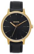 Nixon Damklocka A108513-00 The Kensington Svart/Läder Ø37 mm