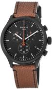 Tissot Herrklocka T116.617.36.051.12 T-Sport Svart/Läder Ø45 mm