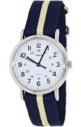 Timex Herrklocka T2P142 Weekender Vit/Stål Ø38 mm