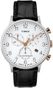 Timex Herrklocka TW2R71700 Vit/Läder Ø40 mm