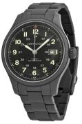 Hamilton Herrklocka H70565133 Khaki Field Svart/Titan Ø42 mm