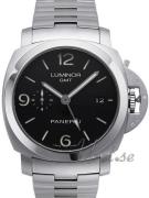 Panerai Herrklocka PAM00329 Contemporary Luminor 1950 3 Days GMT