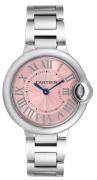 Cartier Damklocka WSBB0033 Ballon Bleu De Rosa/Stål Ø33 mm