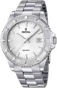 Festina Damklocka F20428-1 Silverfärgad/Stål Ø40 mm