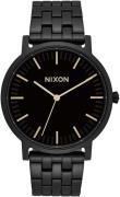 Nixon Herrklocka A10571031-00 Svart/Stål Ø40 mm