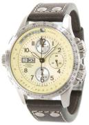 Hamilton Herrklocka H77666523 Khaki Beige/Läder Ø44 mm