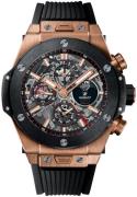 Hublot Herrklocka 406.OM.0180.RX Big Bang 45mm Skelettskuren/Gummi