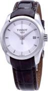 Tissot Damklocka T035.210.16.031.03 Couturier Silverfärgad/Läder