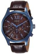 Guess Herrklocka W0789G2 Brun/Läder Ø46 mm