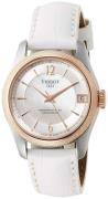 Tissot Damklocka T108.208.26.117.00 T-Classic Silverfärgad/Läder