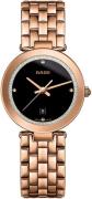 Rado Damklocka R48873183 Florence Svart/Roséguldstonat stål Ø28 mm