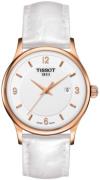 Tissot Damklocka T914.210.46.017.00 T-Gold Vit/Läder Ø30 mm