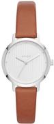 DKNY Damklocka NY2676 The Modernist Vit/Läder Ø32 mm