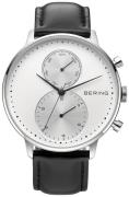 Bering Herrklocka 13242-404 Classic Vit/Läder Ø42 mm