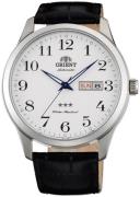 Orient Herrklocka FAB0B004W9 Classic Silverfärgad/Läder Ø43 mm