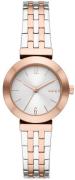 DKNY Damklocka NY2965 Stanhope Vit/Roséguldstonat stål Ø29 mm