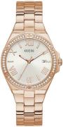 Guess Damklocka GW0286L3 Silverfärgad/Roséguldstonat stål Ø38 mm