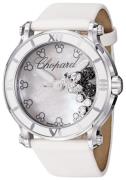 Chopard Damklocka 288524-3004 Happy Sport Vit/Satin Ø42 mm