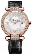 Chopard Damklocka 384221-5002 Imperiale Silverfärgad/Läder Ø36 mm