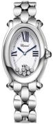 Chopard Damklocka 278418-3002 Happy Sport Vit/Stål Ø30 mm