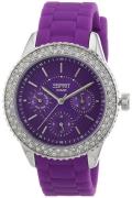 Esprit Damklocka ES106222005 Sport Lila/Gummi Ø38 mm