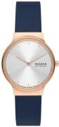 Skagen Damklocka SKW3026 Freja Silverfärgad/Roséguldstonat stål