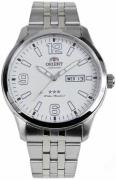 Orient 3 Star Herrklocka SAB0B006WB Vit/Stål Ø43 mm