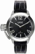 U-Boat Damklocka 6950 Classico Svart/Läder Ø40 mm