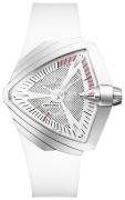 Hamilton Herrklocka H24655951 American Classic Ventura Vit/Läder