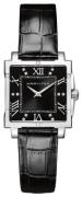 Hamilton Damklocka H32291794 American Classic Jazzmaster Svart/Läder