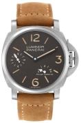 Panerai Herrklocka PAM00797 Luminor Brun/Läder Ø44 mm