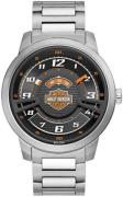 Bulova Herrklocka 76A162 Harley-Davidson Svart/Stål Ø43 mm