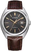 Citizen Herrklocka NJ0100-03H Classic Grå/Läder Ø42 mm