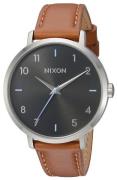 Nixon Damklocka A1091019-00 Svart/Läder Ø35 mm