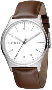 Esprit Herrklocka ES1G034L0015 Vit/Läder Ø40 mm