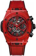 Hublot Herrklocka 411.CF.8513.RX Big Bang 45Mm Grå/Gummi Ø45 mm