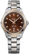 Ebel Damklocka 1216425 Discovery Brun/18 karat roséguld Ø33 mm